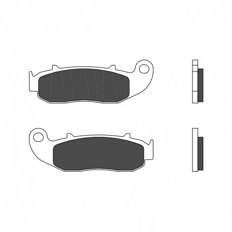 Plaquettes de frein BREMBO route carbone ceramique – 07GR79.CC