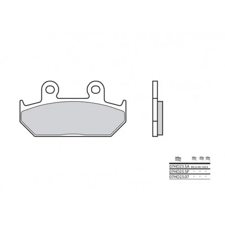 Plaquettes de frein BREMBO route carbone ceramique – 07HO2307