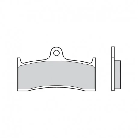 Plaquettes de frein moto route metal fritte BREMBO 07KA20SA