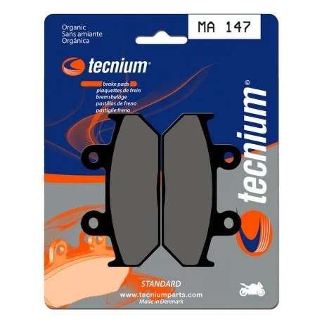 Plaquettes de frein TECNIUM route organique – MA147