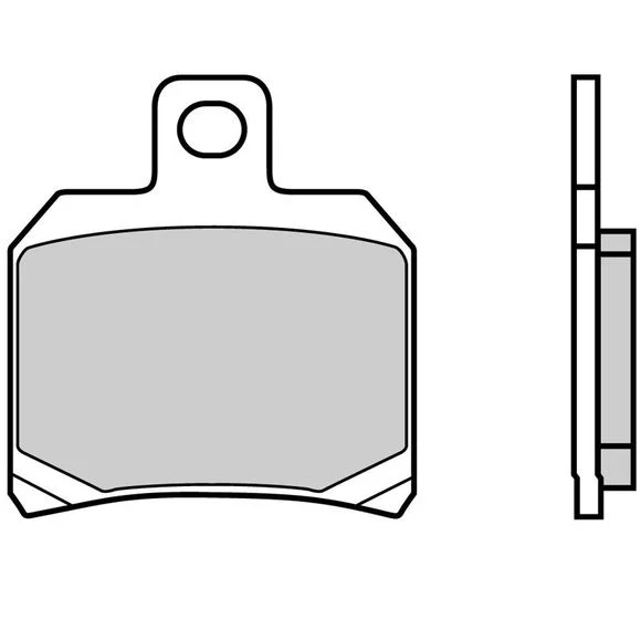 Plaquettes de freins Brembo Organique Arrière Ref : 07BB2045 / 07BB2065