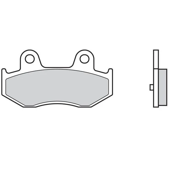 Plaquettes de freins Brembo Sinter Métal Fritté arrière Ref : 07055XS