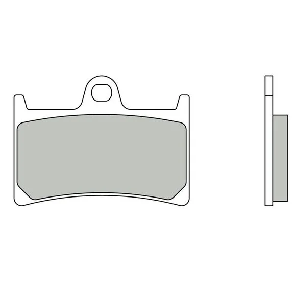 Plaquettes de freins Brembo Sinter Métal Fritté avant Ref : 07077XS