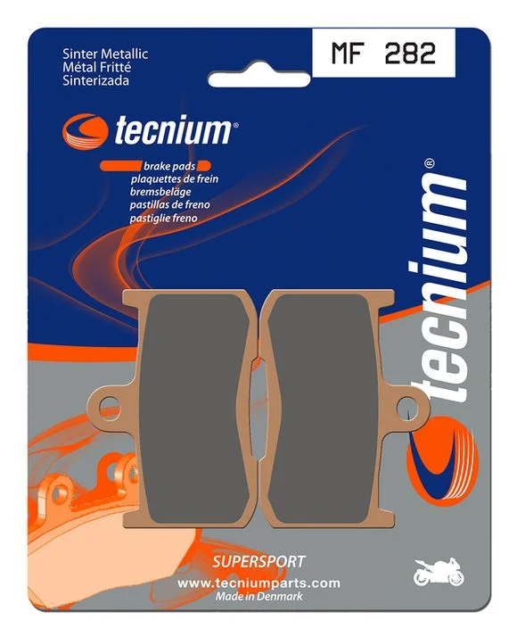 Plaquettes de freins Tecnium Performance métal fritté – MF282 Ref : TE00814A / 1022763
