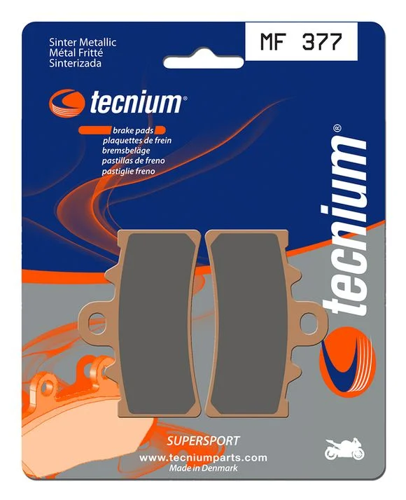 Plaquettes de freins Tecnium Performance métal fritté – MF377 Ref : TE00834A / 1022787