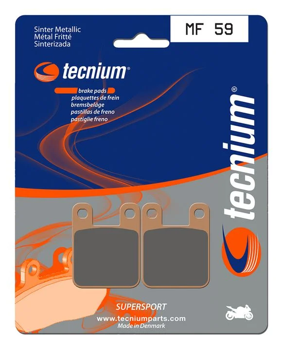 Plaquettes de freins Tecnium Performance métal fritté – MF59 Ref : TE00847A / 1043802