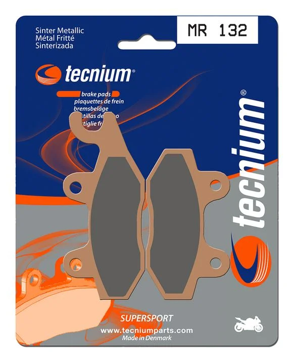 Plaquettes de freins Tecnium Performance métal fritté – MR133 Ref : TE00940A / 1023039