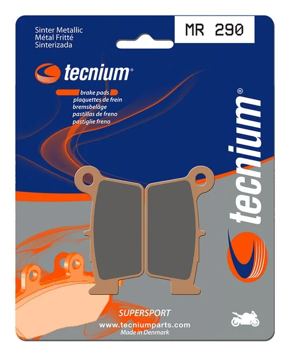 Plaquettes de freins Tecnium Performance métal fritté – MR290 Ref : TE00962A / 1023072
