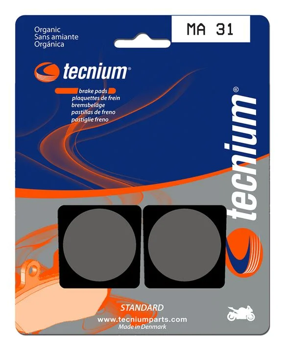 Plaquettes de freins Tecnium route organique – MA31YAMAHA 125 RD 125 LC – 1986Ref : TE00615A / 1022473