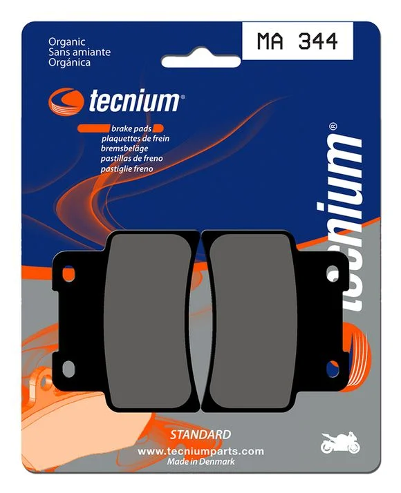 Plaquettes de freins Tecnium route organique – MA344 Ref : TE00622A / 1022485
