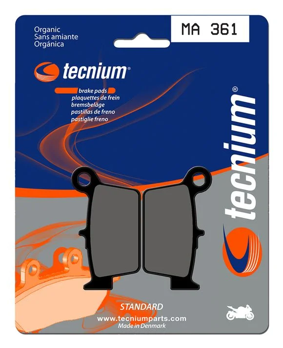 Plaquettes de freins Tecnium route organique – MA361 Ref : TE00626A / 1022493