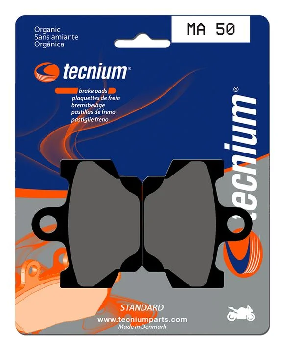 Plaquettes de freins Tecnium route organique – MA50 Ref : TE00648A / 1022523