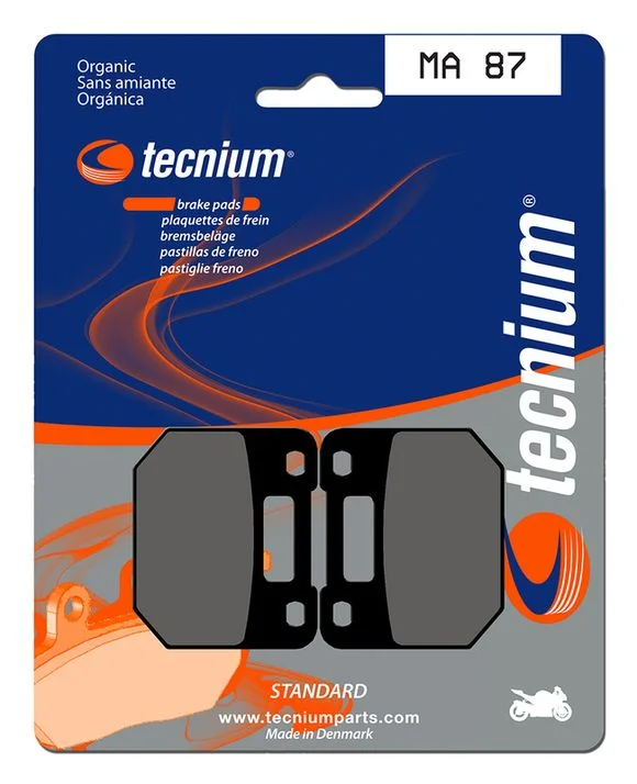 Plaquettes de freins Tecnium route organique – MA87SUZUKI 125 RG 125 – 1986 – 1992Ref : TE00673A / 1022556