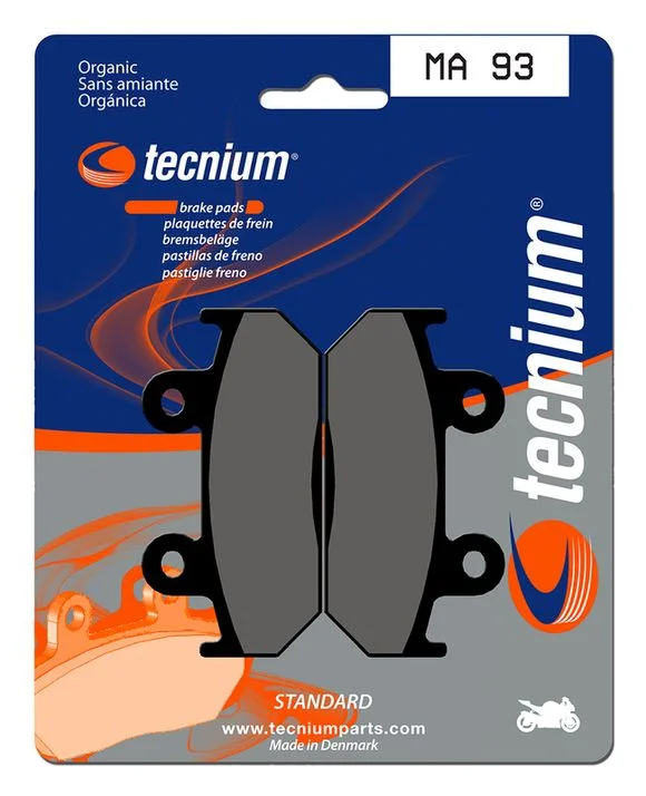 Plaquettes de freins Tecnium route organique – MA93 Ref : TE00678A / 1022563