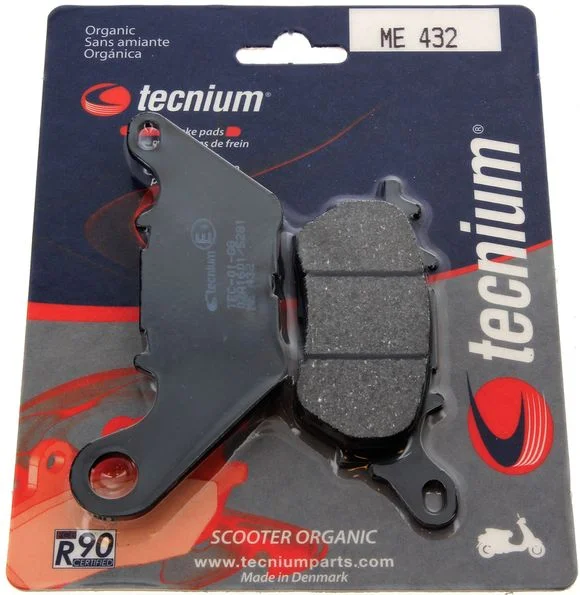 Plaquettes de freins Tecnium scooter organique – ME432 Ref : TE00762A / 1121494