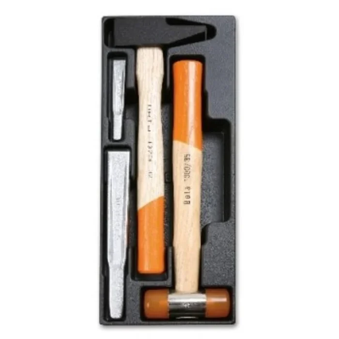 Plateau thermoformé rigide BETA avec composition d’outils – T233