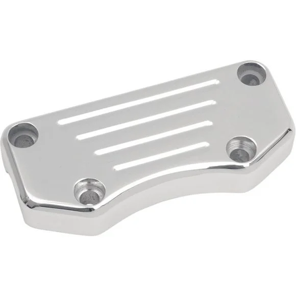 Platine de pontet Drag Specialties Ball milled pour pontet de guidon Harley davidson Universel – Gris Ref : DRG0145 / DS290652