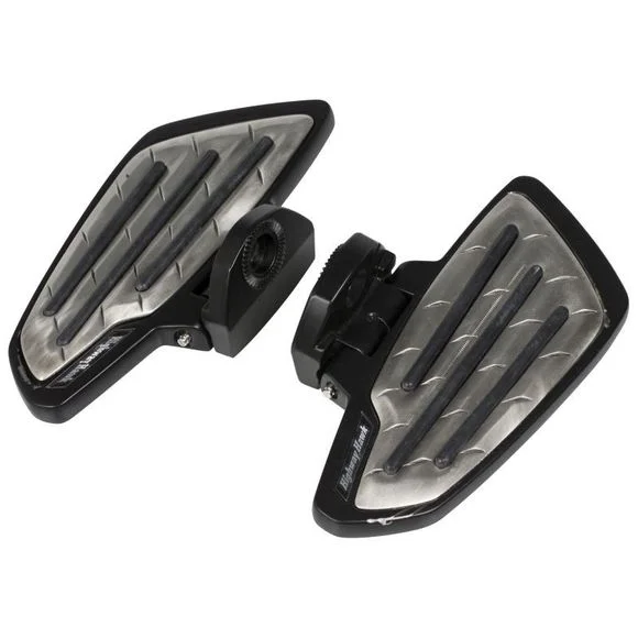 Platine de repose pied Highway Hawk Tech glide pour passager – Gris Ref : HIG0432