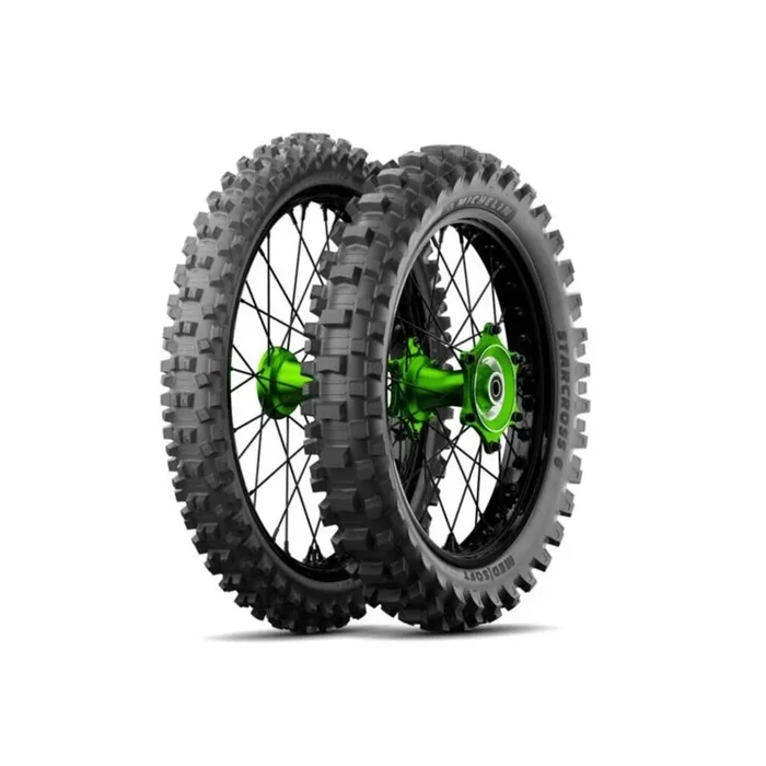 Pneu MICHELIN STARCROSS 6 MEDIUM SOFT 120/80-19 M/C NHS 63M TT