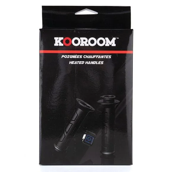 Poignées chauffantes KOOROOM ARMO Universel – Noir Ref : KOR0130