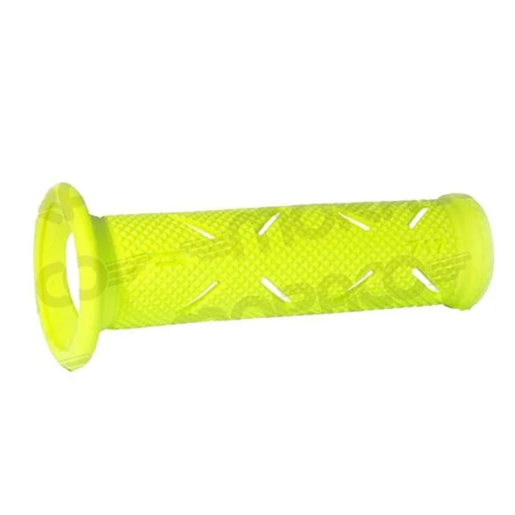 Poignées de guidon Progrip 717 FLUO Universel – Blanc / Orange Ref : PRG0092