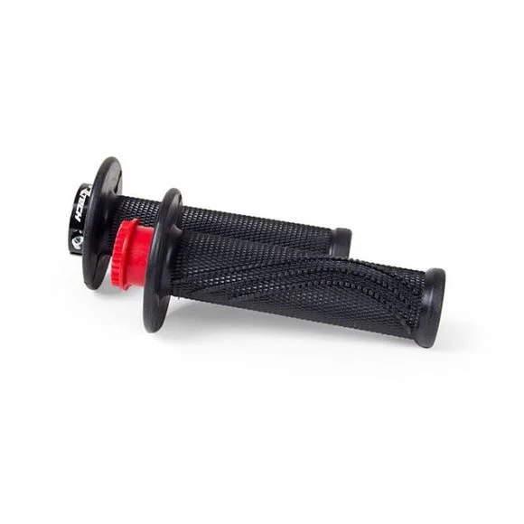 Poignées de guidon R-tech R20 Lock-on Wave Universel – Noir Ref : RTH0657