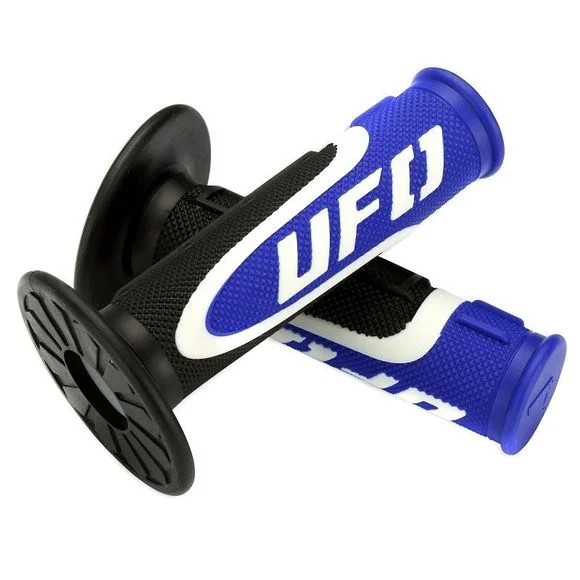 Poignées de guidon Ufo AXIOM Universel – Noir / Bleu Ref : UF1162