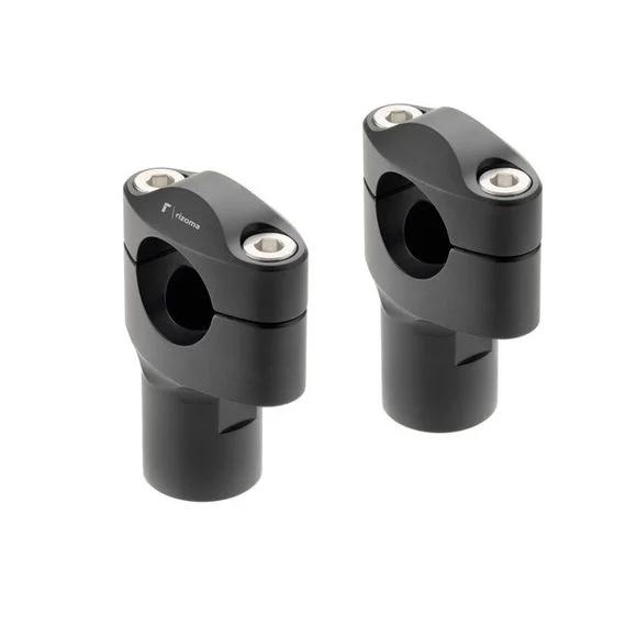 Pontet de guidon Rizoma Hauteur 60 mm Diamétre 29 mm Universel – Noir Ref : RZ0246 / AZ403B