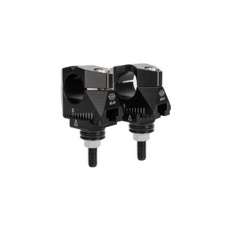 Pontets de guidon GILLES TOOLING 2DGT reglables noir Yamaha XJR1300