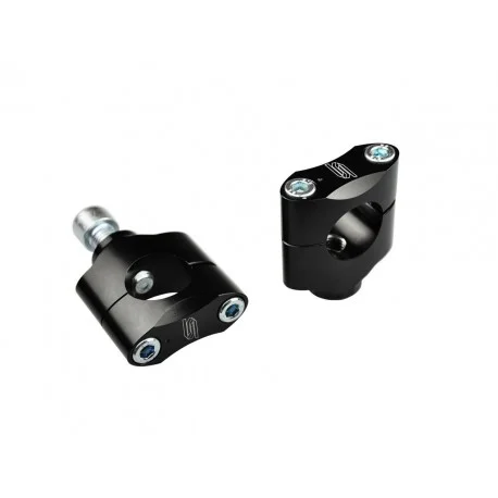 Pontets de guidon SCAR 22,2mm +35mm te de fourche SCAR perce