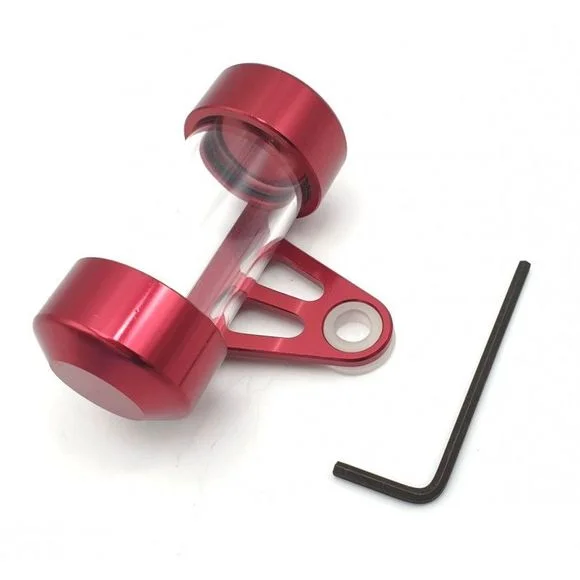 Porte assurance Brazoline cylindrique aluminium rouge 70 mm Universel – Rouge Ref : BRZ0117 / 60012