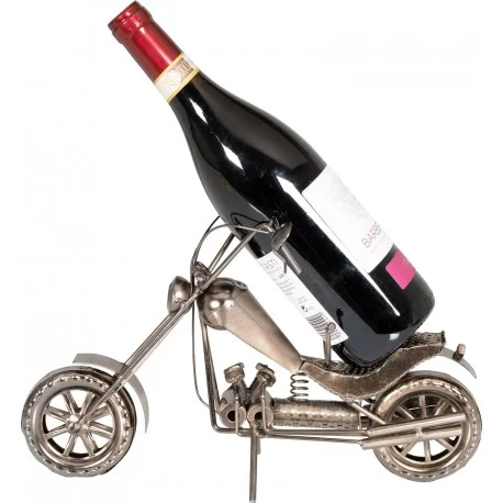 Porte-bouteille moto en metal