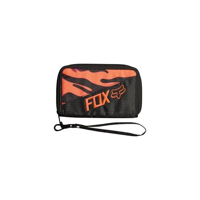 Portefeuille fox noir et rose
