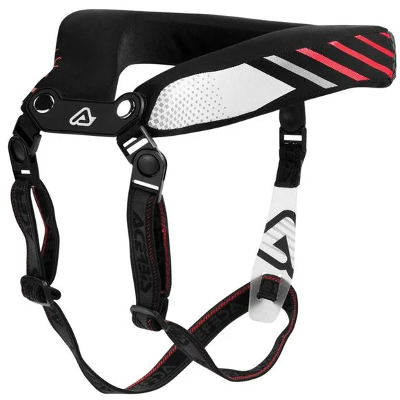 Protection cervicale Acerbis STABILIZING COLLAR 2.0 JUNIOR BLACK RED – Gris / Noir Ref : AE0122 / 0017194.323