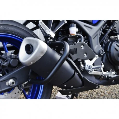 Protection d’echappement TOP BLOCK type moto ecole YAMAHA YS 125 2014-2018