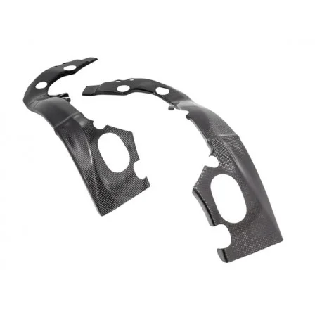 Protection de cadre LIGHTECH carbone brillant SUZUKI GSXR 600 GSXR 750 2011-2017
