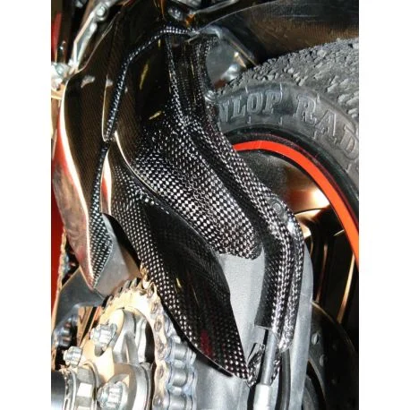 Protection de durite de frein arriere carbone DUCATI PANIGALE