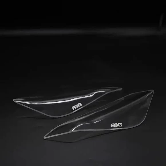 Protection Phare R&G Racing Ecran de protection feu avant translucide Ref : RGR00021A / 1106892