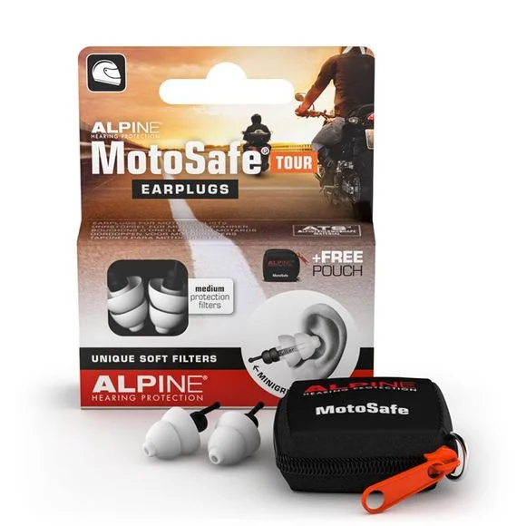 Protections auditives ALPINE MOTO SAFE TOUR Ref : ALP0002 / AC05