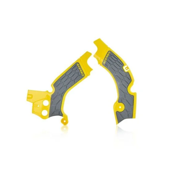 Protège cadre Acerbis JAUNE/GRISSUZUKI 250 RM-Z 250 – 2015 – 2017Ref : AE2367 / 0022879.277