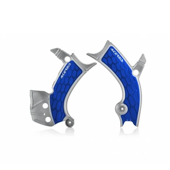 Protège cadre Acerbis x grip – Gris / Bleu Ref : AE2937