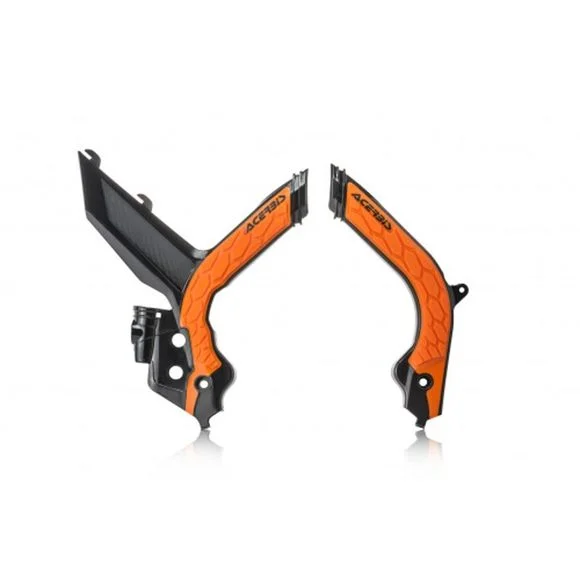 Protège cadre Acerbis x grip – Noir / Orange Ref : AE2935