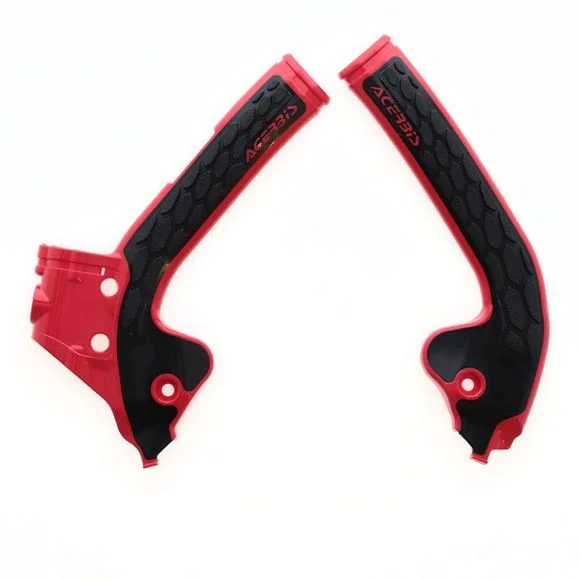 Protège cadre Acerbis X-GRIP – Rouge / Noir Ref : AE5695