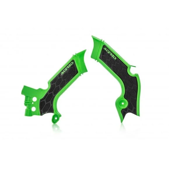 Protège cadre Acerbis x grip – Vert / Noir Ref : AE2933