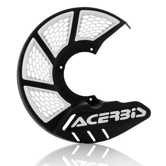 Protège Disque Acerbis VENTED SMALL 245 MM Universel – Noir / Blanc Ref : AE5715
