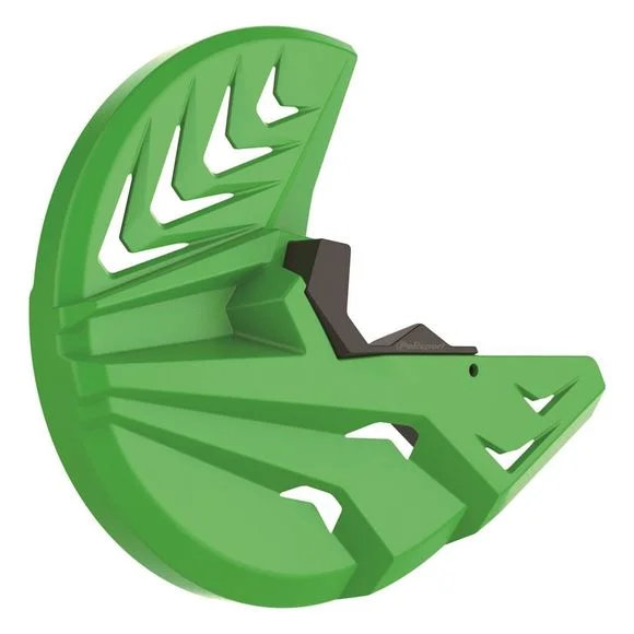 Protège Disque Polisport POUR DISQUE AVANT VERT – KAWASAKI Ref : 784966GR / 1086195003