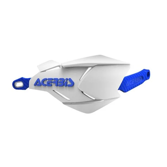 Protèges-mains Acerbis X-Factory Universel – Blanc / Bleu Ref : AE1562