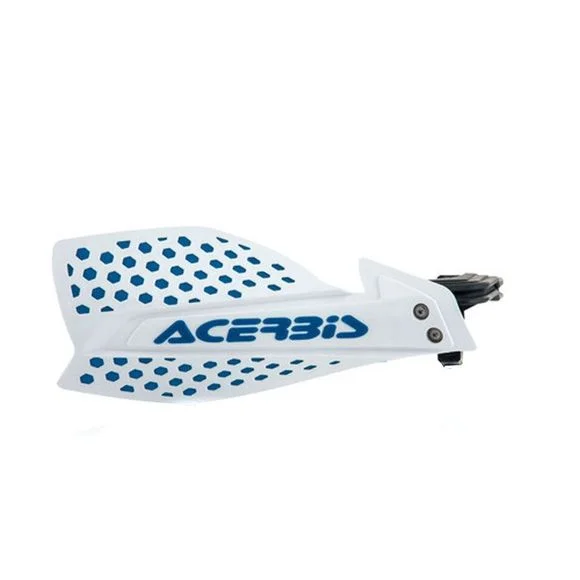 Protèges-mains Acerbis X-Ultimate Universel – Blanc / Bleu Ref : AE1575
