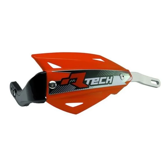 Protèges-mains R-tech Vertigo Alu sans kit Universel – Orange Ref : RTH0648