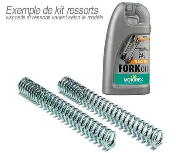Ressorts de fourche Bitubo Kit tarage 1,0 avec huile de fourche MOTOREX Ref : BITU00235A / 3031391